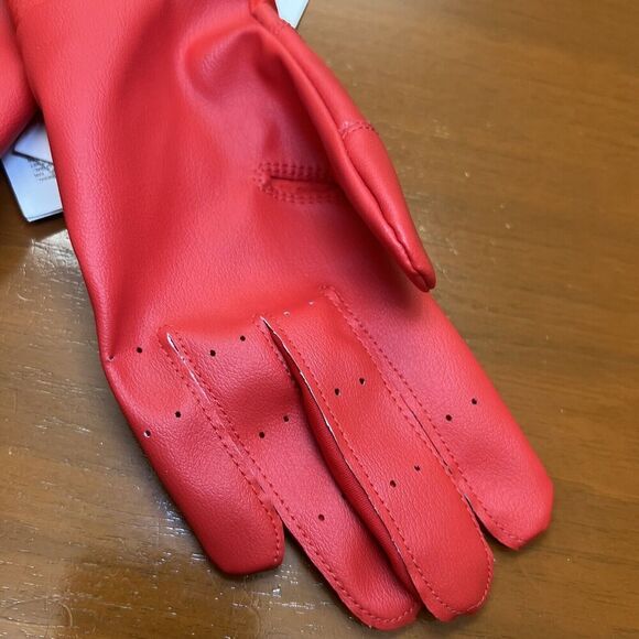 Nike Alpha Huarache Edge Red White Batting Gloves Size Medium (youth) New - Picture 9 of 11